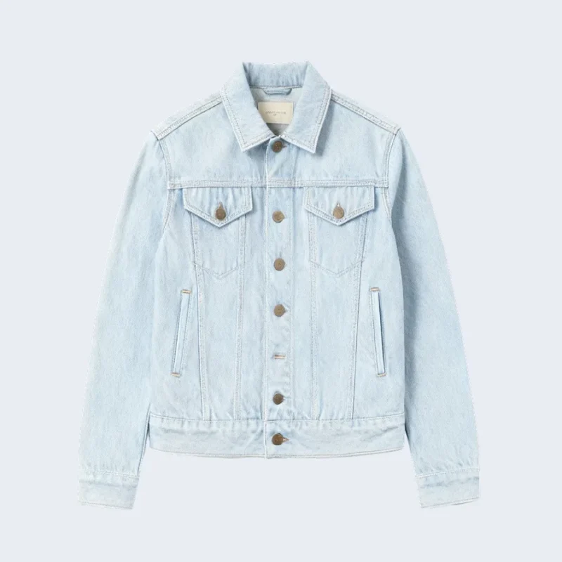 Denim Crop Jacket - Image 3