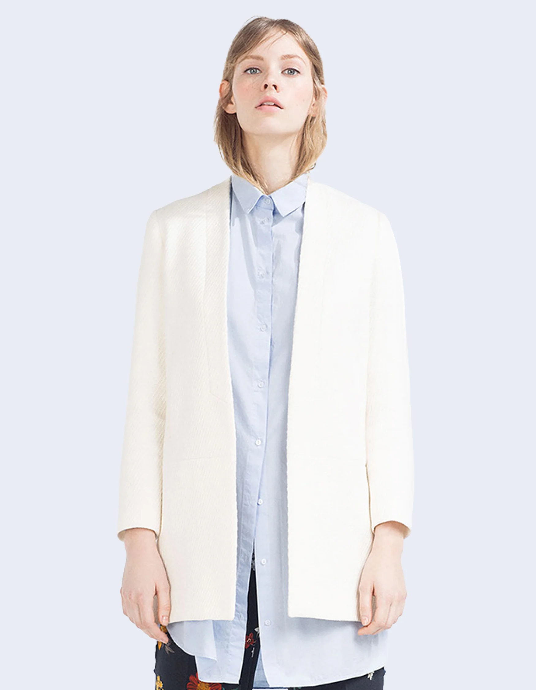 Cream Knit Cardigan - Image 1