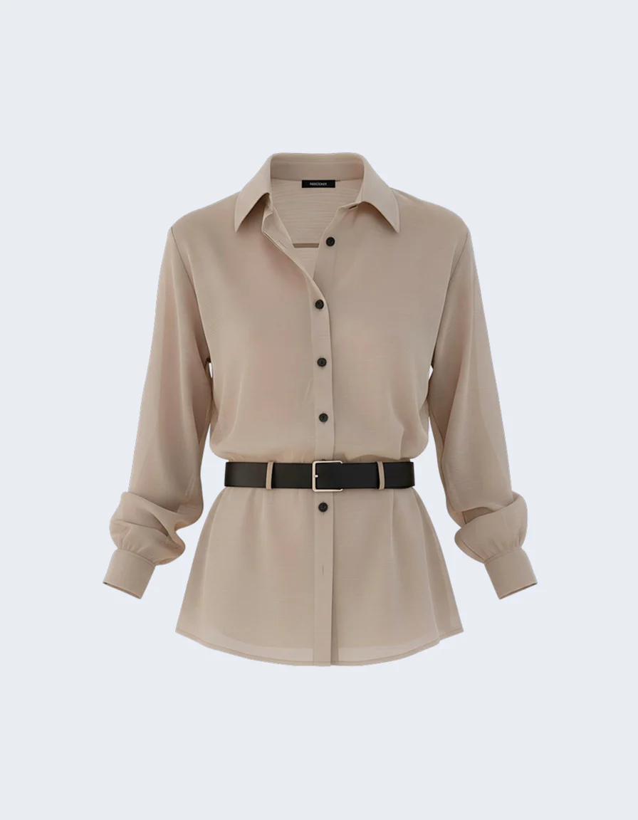 Office Dress - Brown 400