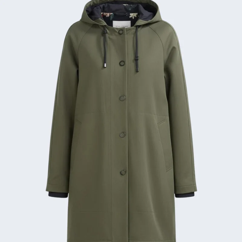 Olive Utility Jacket - Image 2
